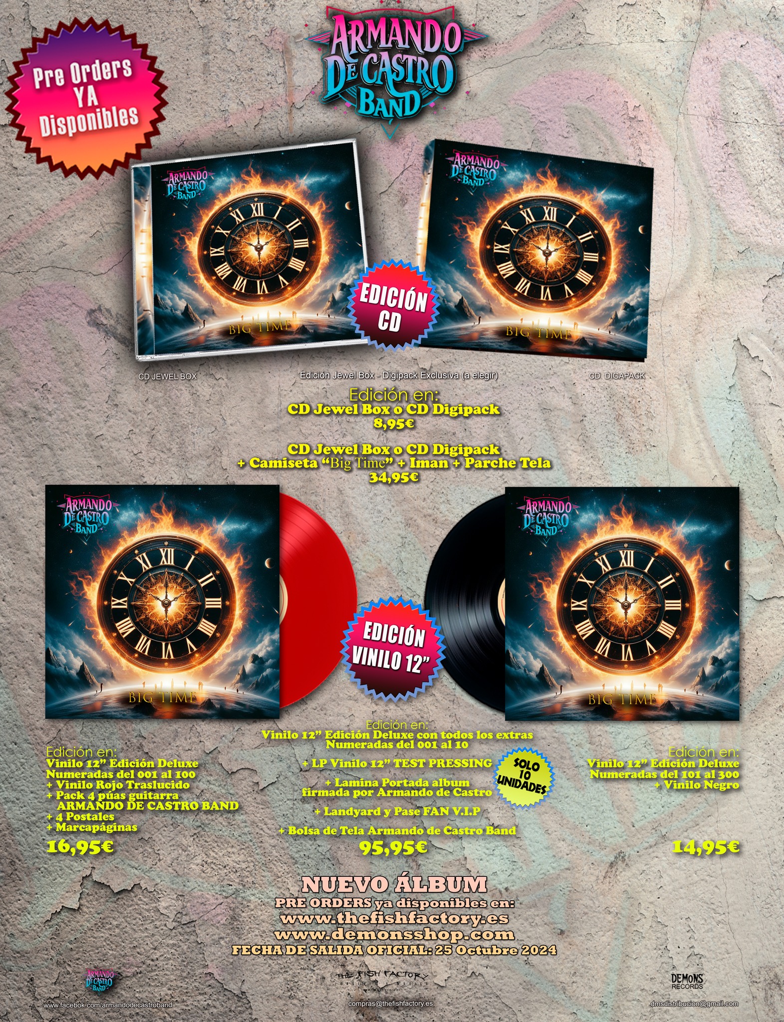 Armando de Castro Band - Reserva nuevo disco